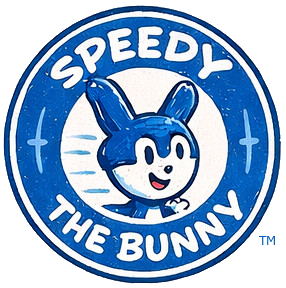 Speedy the Bunny badge logo